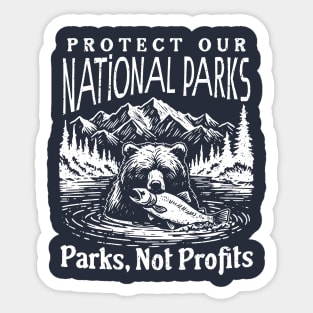 Protect Our National Parks Sticker